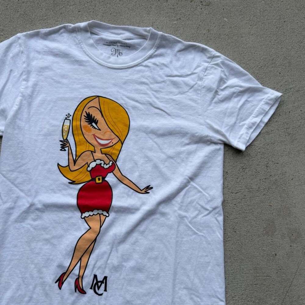 Mariah carey christmas time 2024 tour shirt small